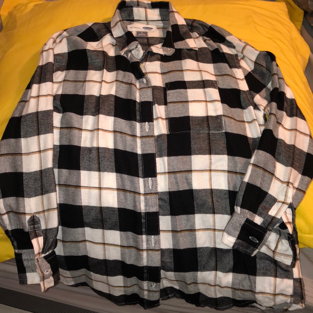 Girls Plaid Top